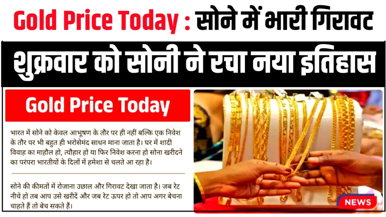 Gold Price Today